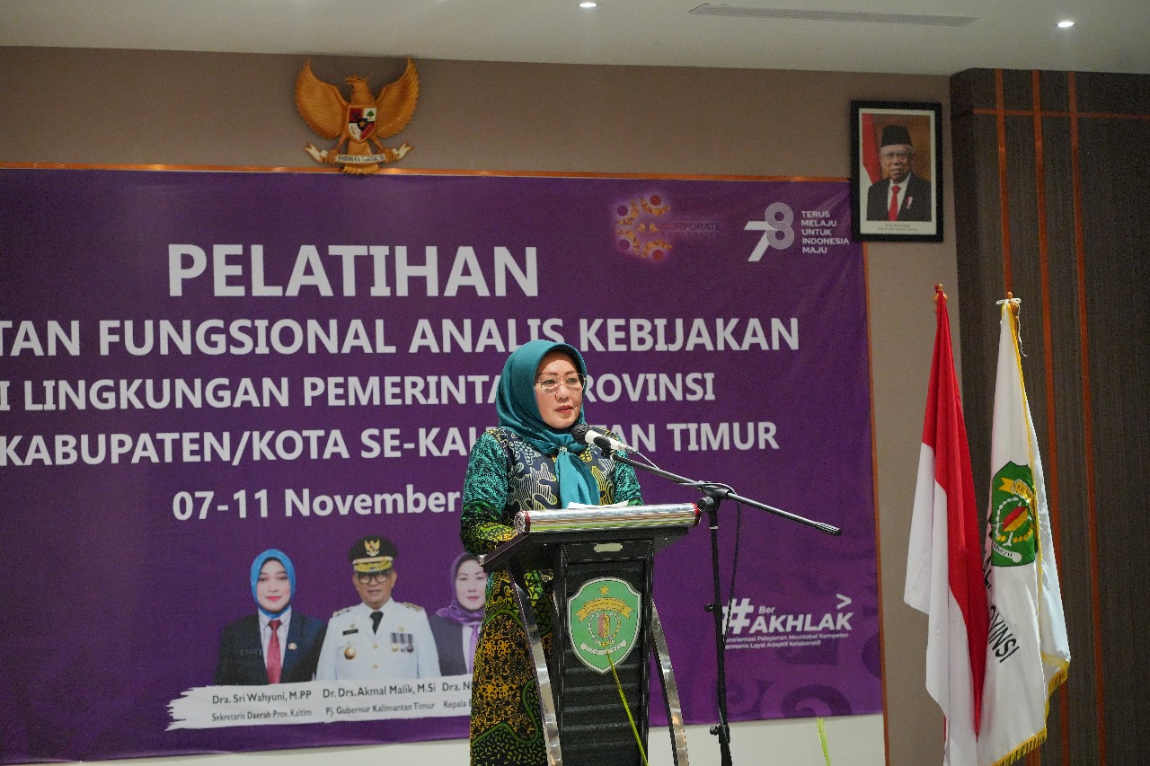 Nina Dewi Sampaikan Sambutan Sekaligus Menutup Pelatihan JFAK Tahun 2023