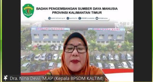 Kepala BPSDM Kaltim, Nina Dewi sebut poin-poin revisi UU ASN saat gelar sharing session