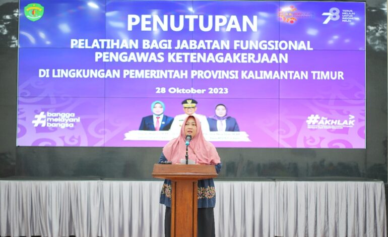 Mewakili Peserta pelatihan PJFPK, Lely Eka Waty apresiasi atas fasilitas selama kegiatan pelatihan