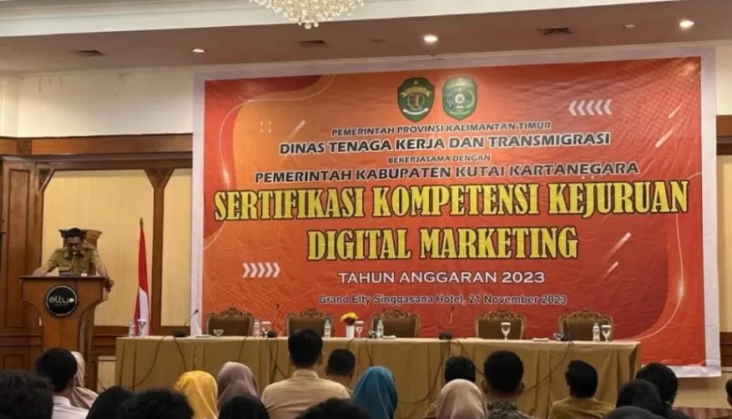 Pemerintah Kalimantan Timur Gelar Sertifikasi Kompetensi Digital Marketing