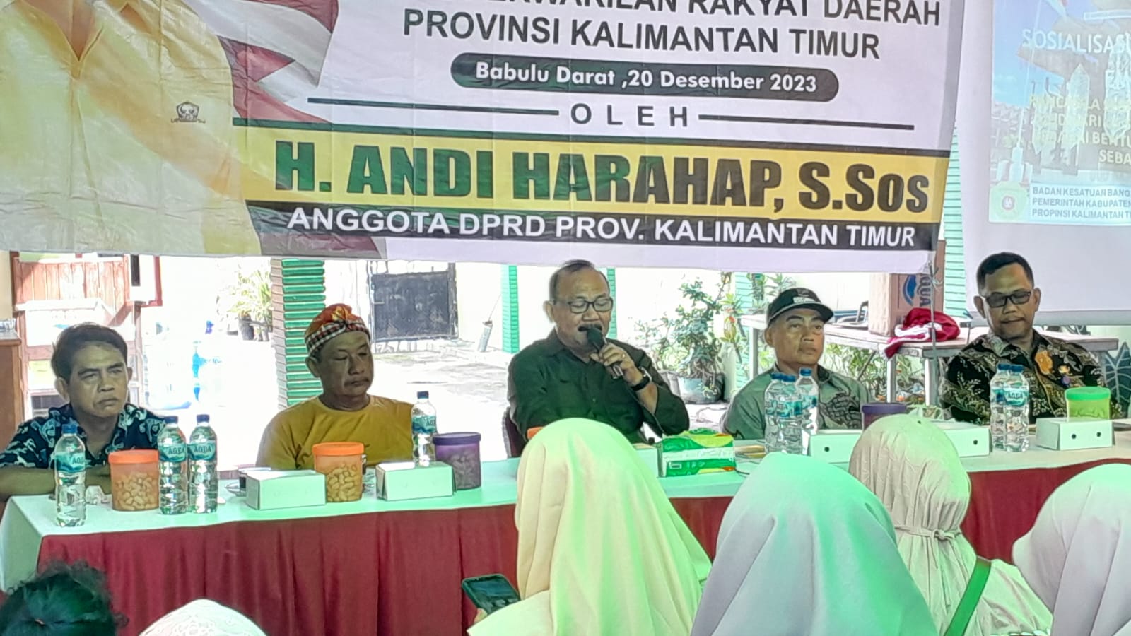 Andi Harahap laksanakan Sosbang ke-12 di Desa Babulu Barat