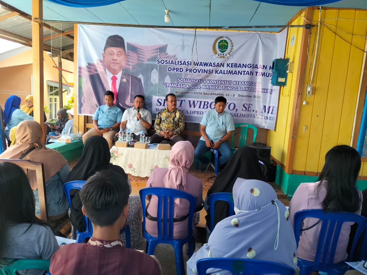 Sigit Wibowo laksanakan Sosbang ke-9 di Kelurahan Gunung Sari Ulu, Balikpapan