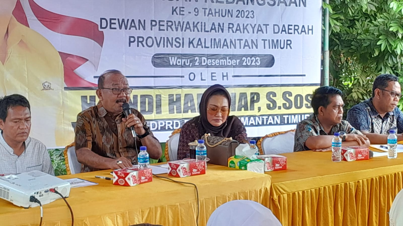 Sosbang ke-9 di Kelurahan Waru, Andi Harahap tegaskan pemahaman kebangsaan