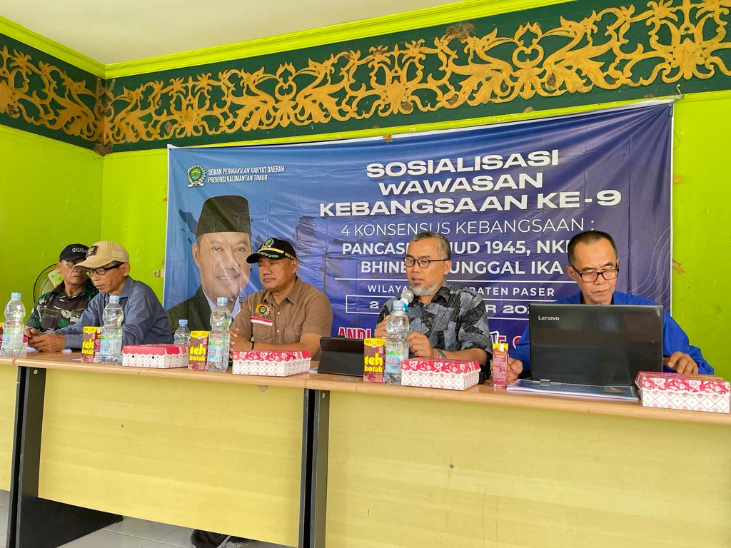 Andi Faisal Ingatkan Masyarakat Tentang Cinta Tanah Air Melalui Sosbang ke-9