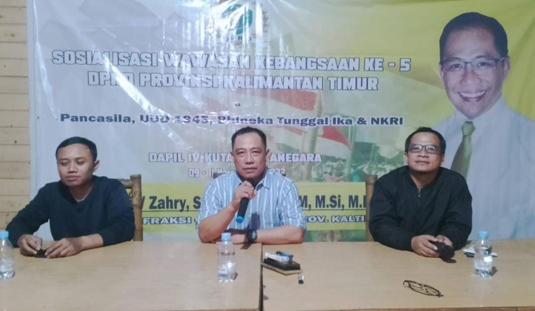 Jaga Semangat Persatuan, Sarkowi Gelar Sosbang ke-5 di Kelurahan Panji, Kukar