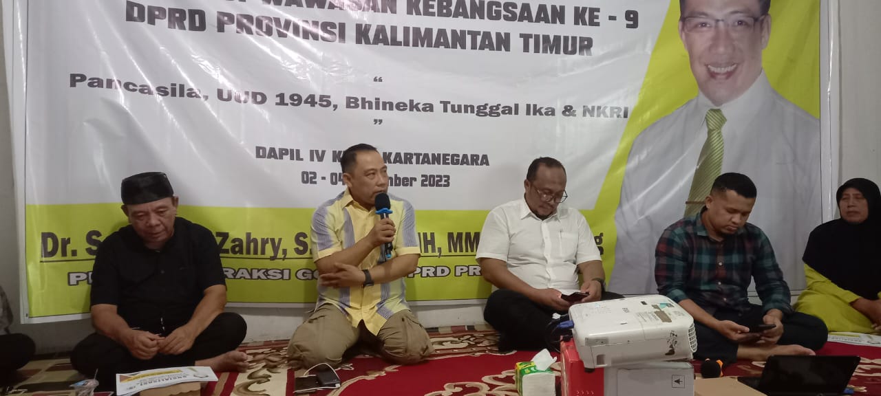 Gelar Sosbang ke-9 Sarkowi Hadirkan Narasumber Dari Akademisi Unikarta