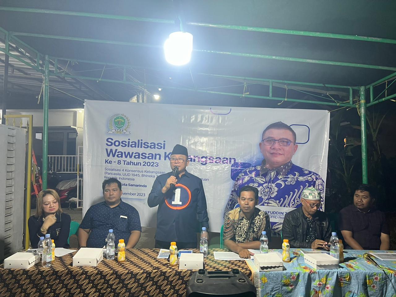 Saefuddin perkuat wawasan kebangsaan kepada warga Samarinda melalui Sosbang