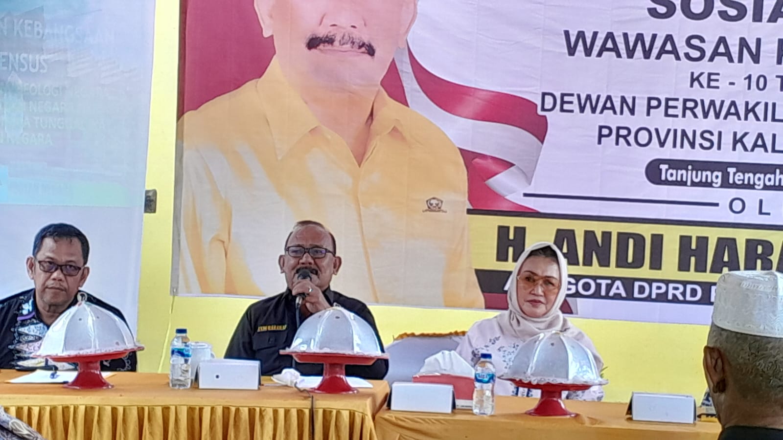 Andi Harahap terus Edukasikan wawasan Kebangsaan ke dapilnya