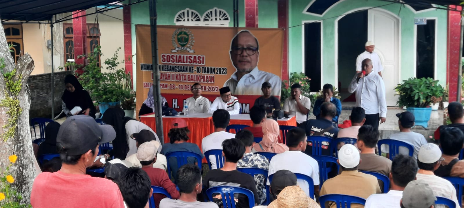 M. Adam laksanakan Sosbang ke-10 di Kelurahan Teritip, Balikpapan