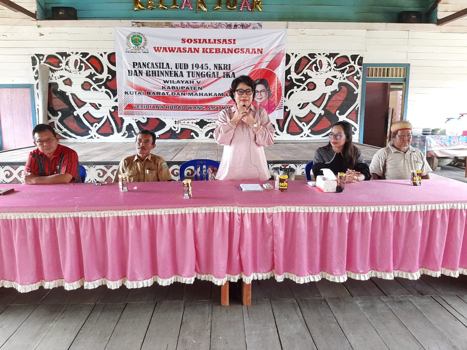 Perkuat cinta terhadap tanah air, Veridiana gelar sosbang ke-10 di Kampung Kelian Luar