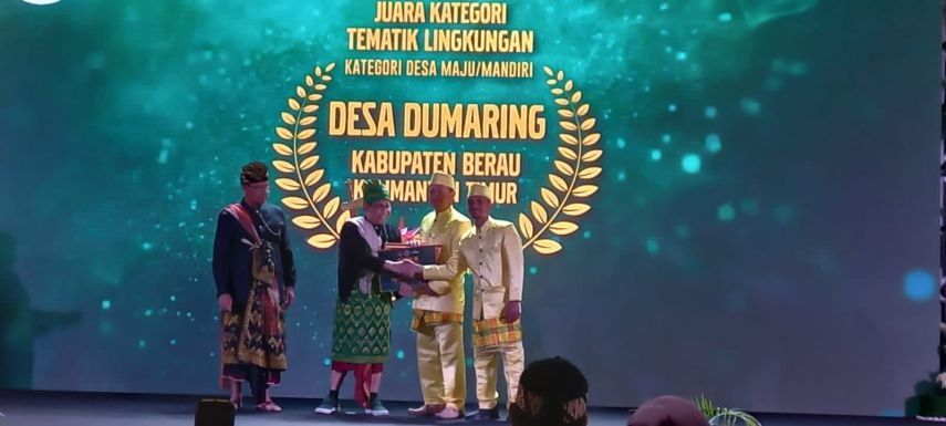 Kampung Dumaring, Berau Raih Dua Penghargaan dalam Lomba Desa Wisata Nusantara 2023