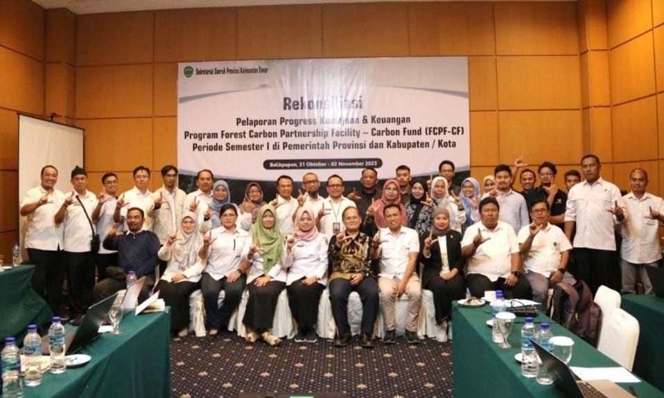 DPMPD Kaltim Ikuti Rekonsiliasi Pelaporan Progres dan Keuangan Program FCPF-CF