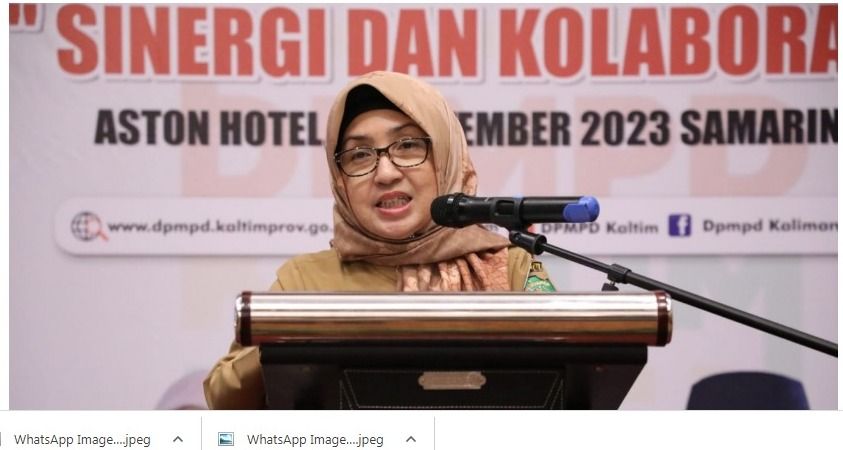 DPMPD Kaltim Hadiri Rakertek Pemberdayaan Masyarakat Hukum Adat Se-Kaltim 2023