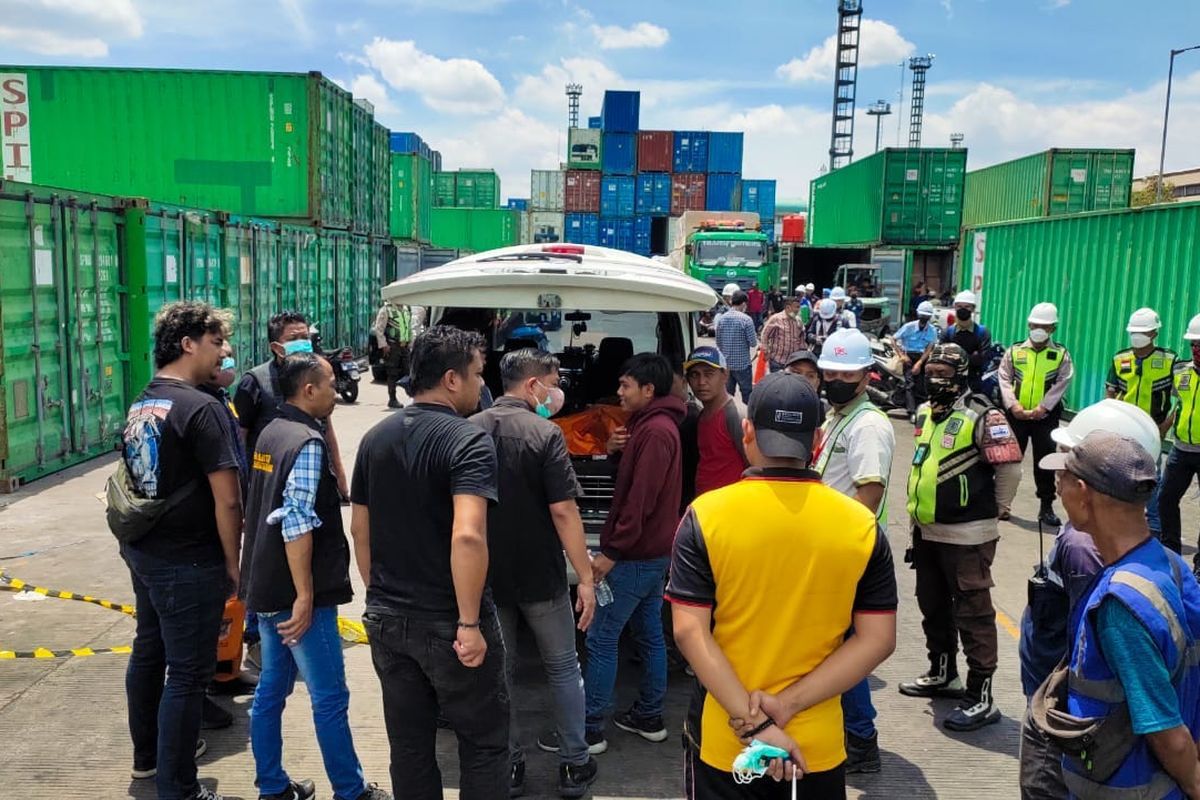 Penemuan Jasad Wanita dalam Peti Kemas Tanjung Priok, Diduga Tewas 2 Minggu Lalu