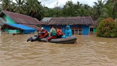 Kabupaten Kolaka Dilanda Banjir, Ribuan Rumah Warga Terendam
