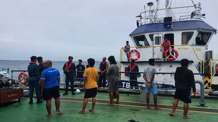 Nahkoda dan ABK Disandera Perompak Selama 27 Jam di Perairan Kalsel, Berhasil Diselamatkan