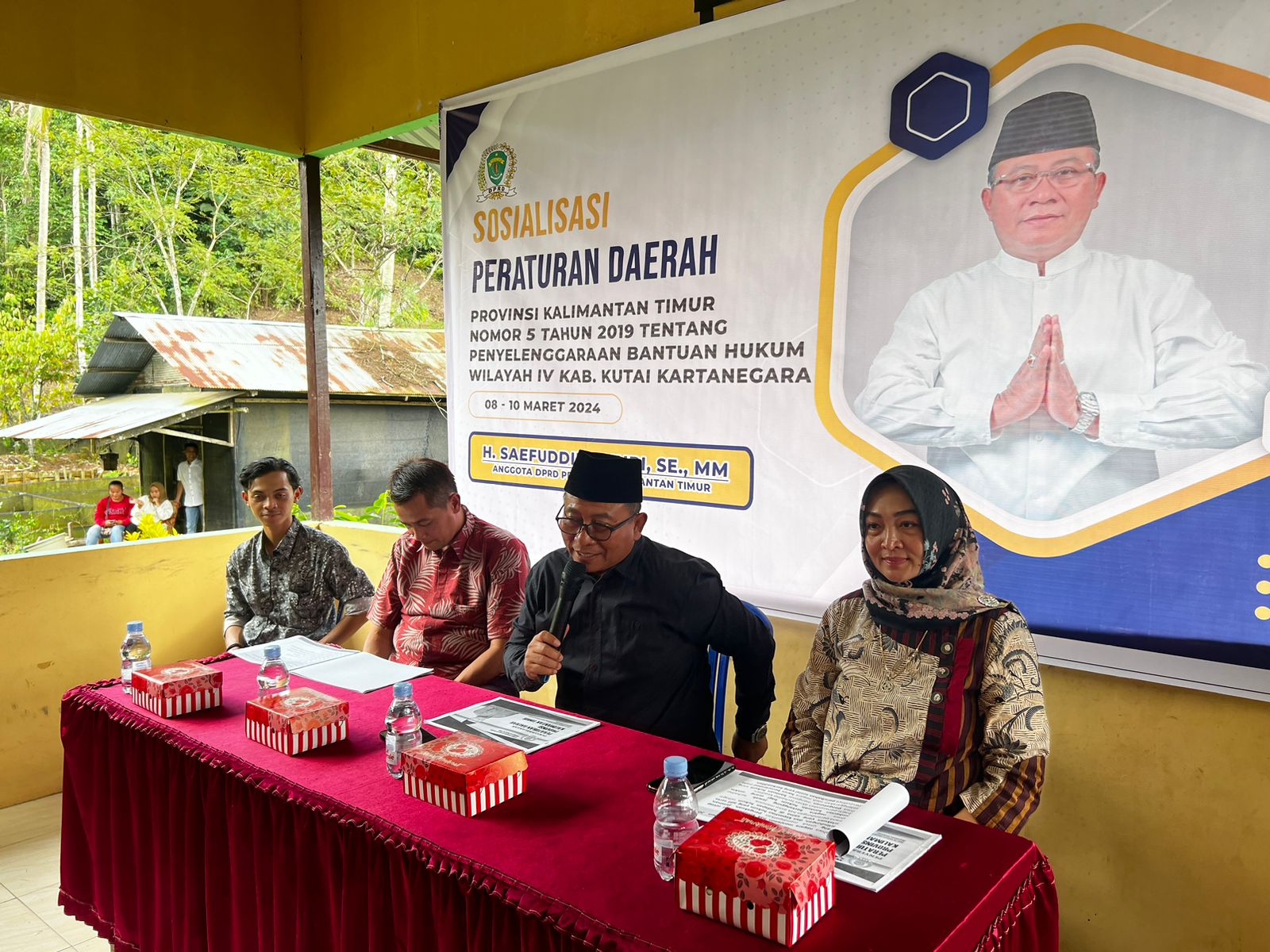 Saefuddin Gencar Laksanakan Peperda Bantuan Hukum