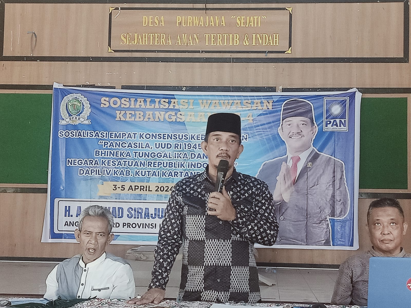 Jawad Gelar Soswasbang Ke-4 Guna Perkuat Wasbang Warga Kukar