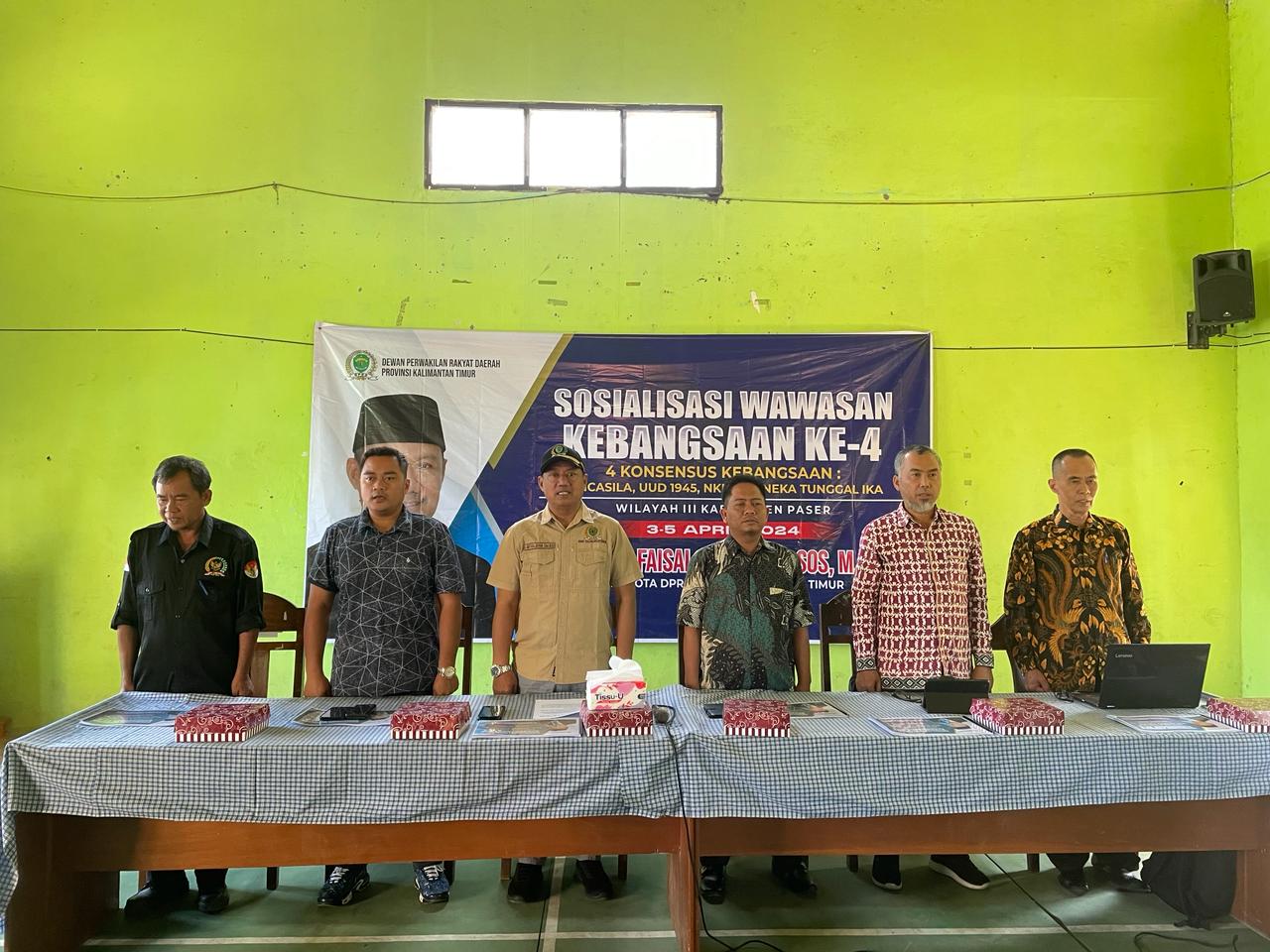 Andi Faisal Sambangi Warga Desa Kayungo Dalam Acara Soswasbang Ke-4