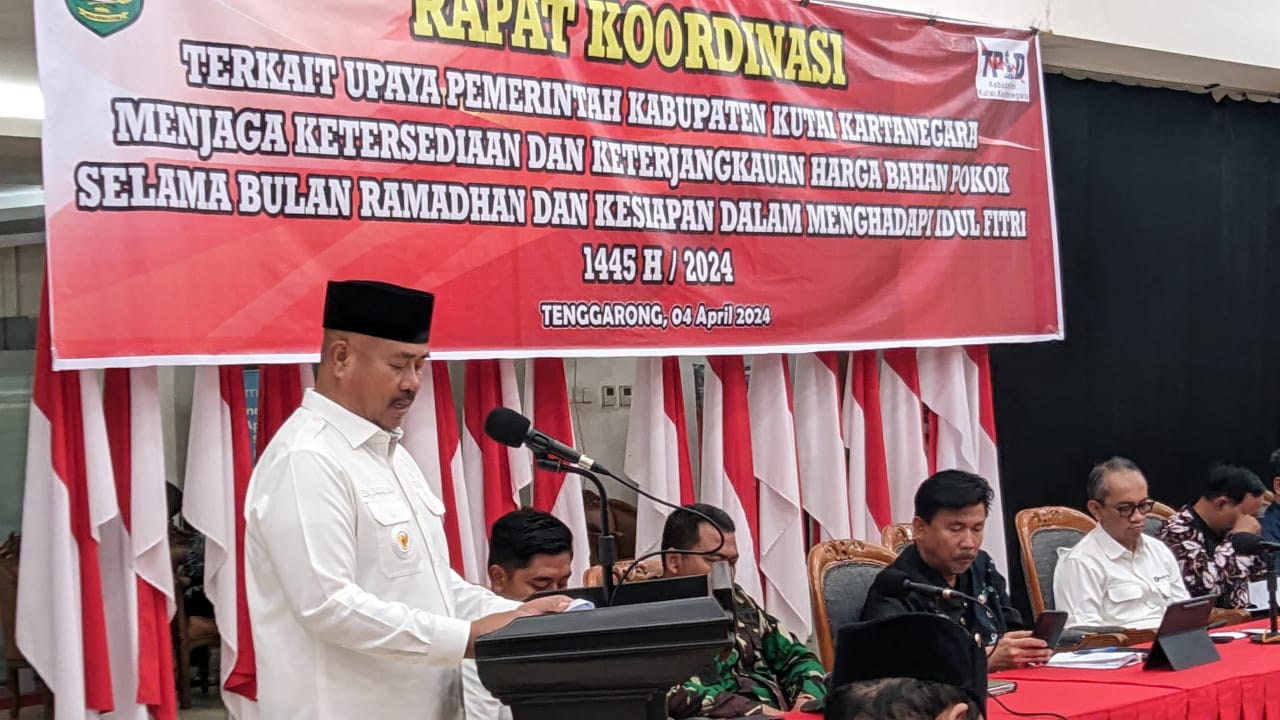 Pemkab Kukar Lakukan Rakor Bersama TPID Menjelang Hari Raya Idhul Fitri 1445 H