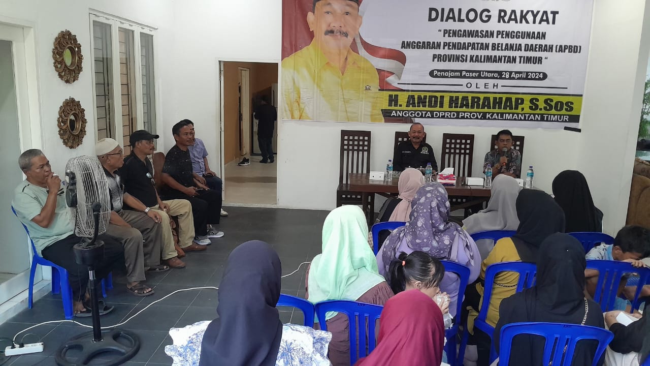 Gelar Dialog Rakyat Andi Harahap Mengedukasikan Mekanisme Penggunaan APBD