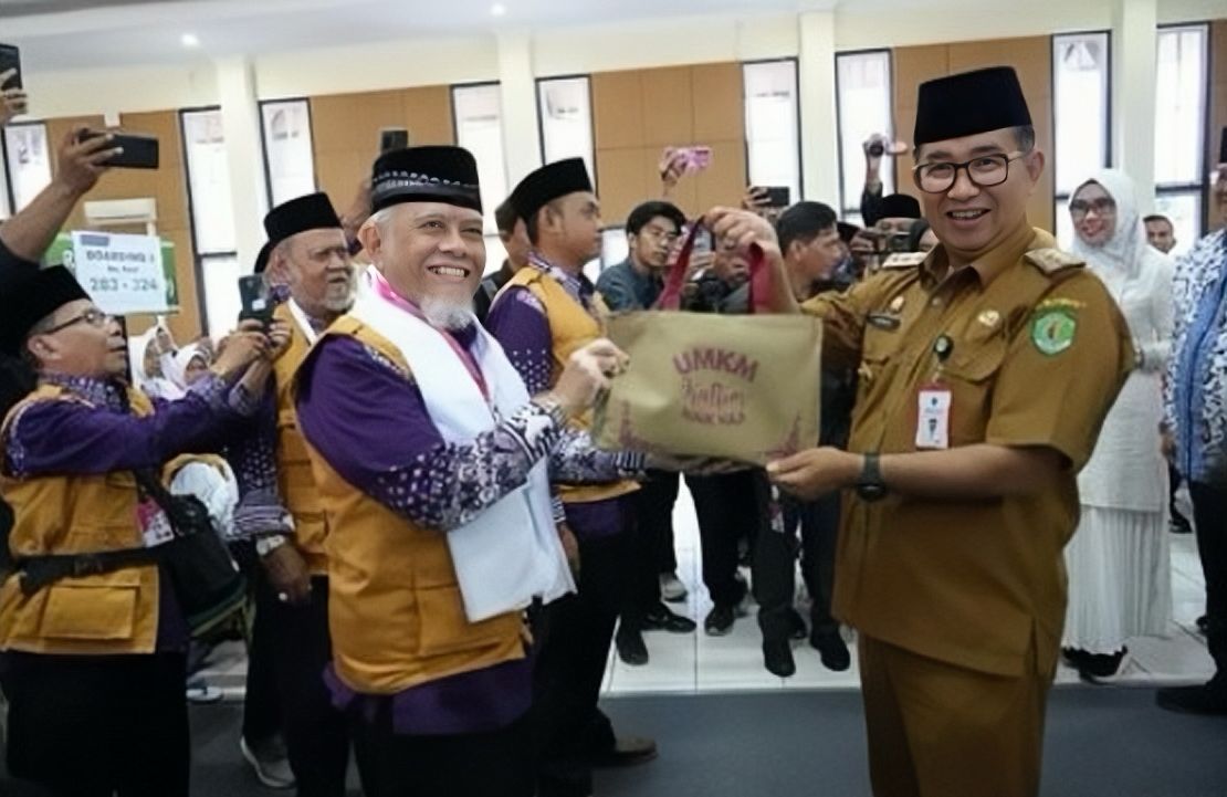 319 Calhaj Berangkat, Akmal Malik Beri Pesan Khusus