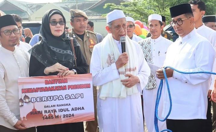 Sapi Kurban Presiden dan Pemprov Kaltim Diserahkan ke Islamic Center