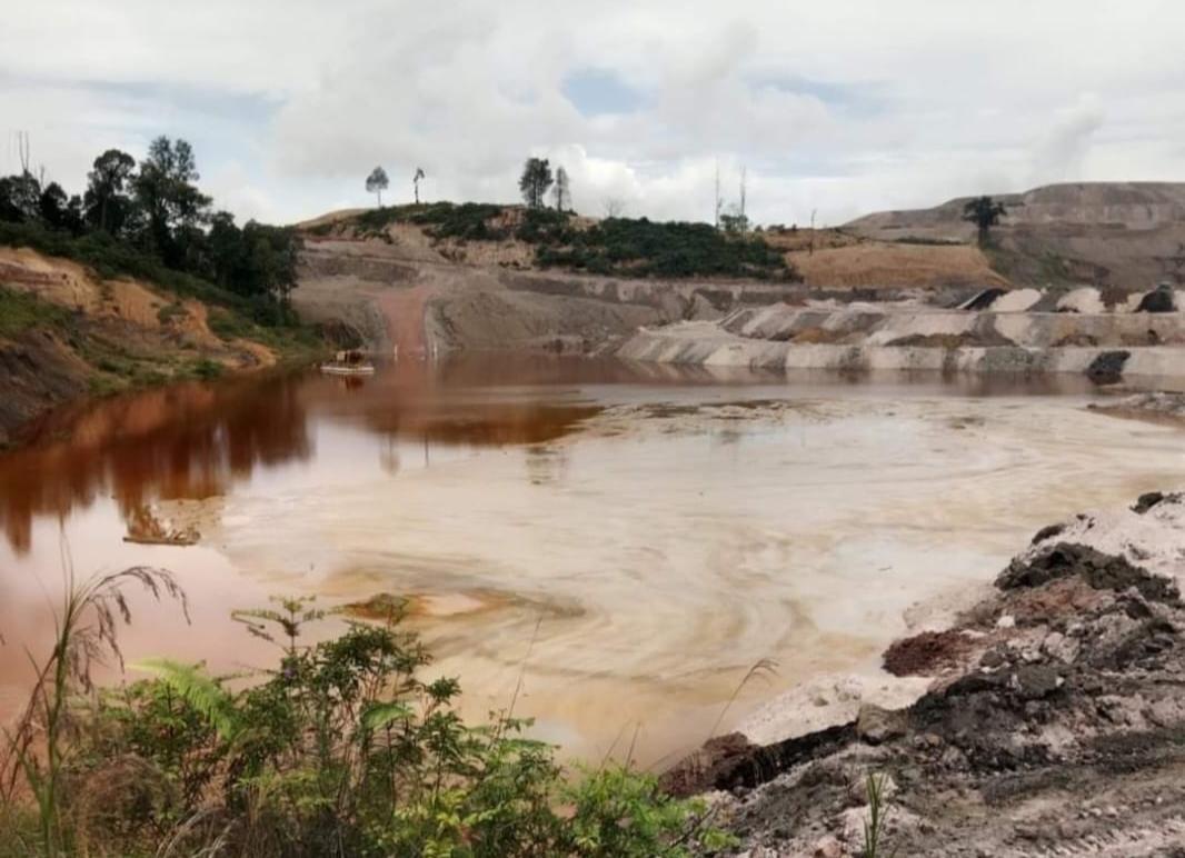 Kolam PT Indexim Coalindo Jebol, Desa Pengadan Krisis Air Bersih