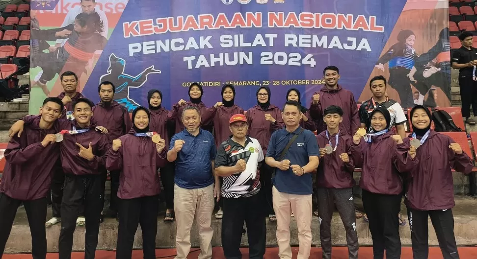 Pencak Silat Kaltim Sukses Borong Dua Emas dan Tiga Perak di Kejurnas Remaja