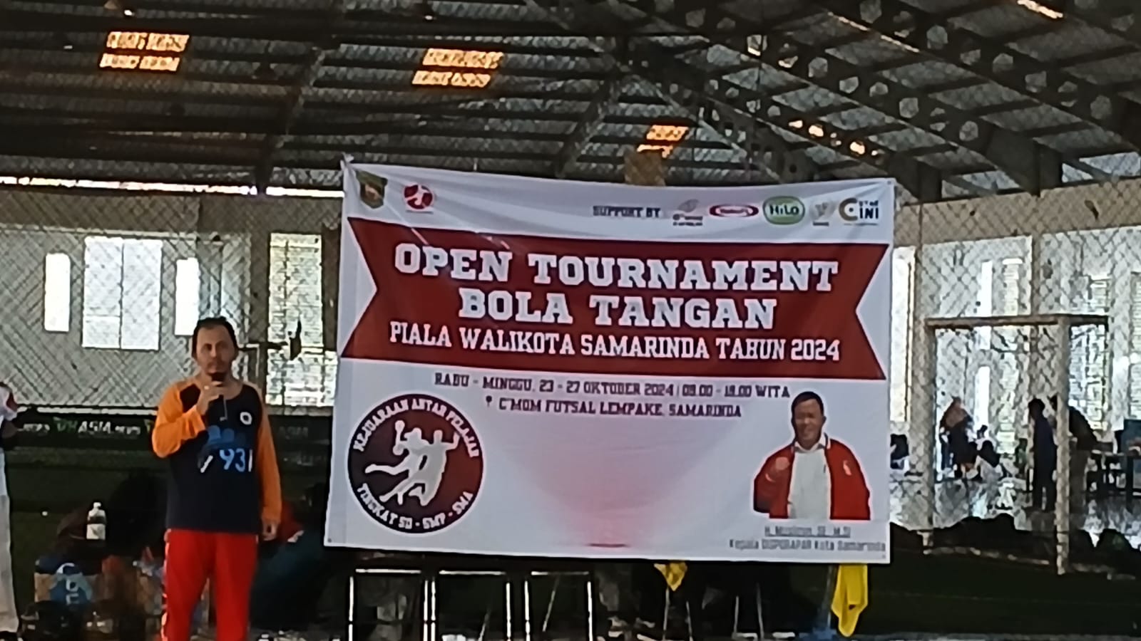 Disporapar Samarinda Sukses Gelar Open Turnamen Bola Tangan Piala Walikota Tahun 2024