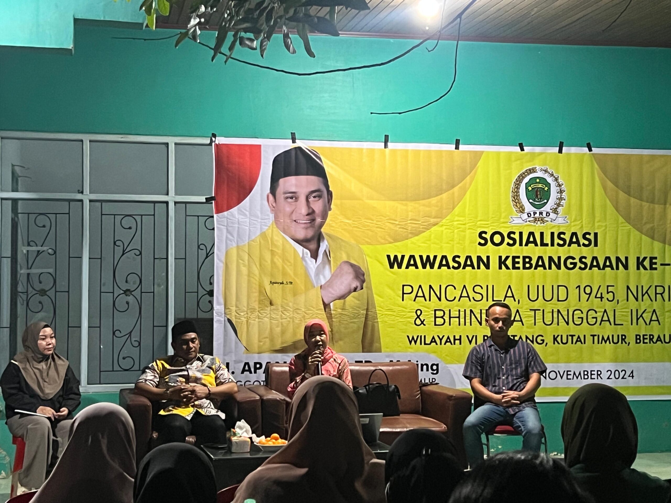 Apansyah Dorong Implementasi Nilai Kebangsaan Lewat Sosialisasi di Berau