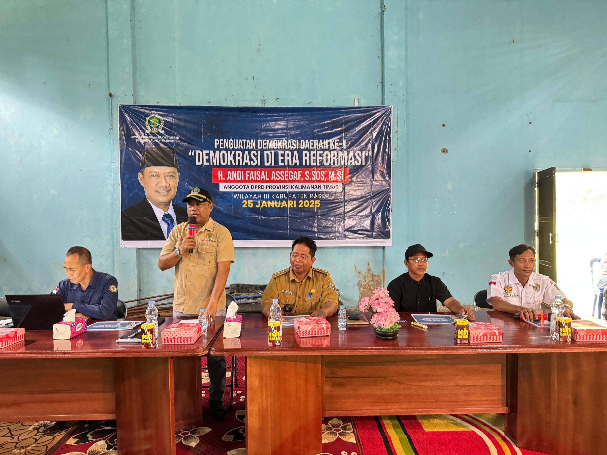 Dorong Demokrasi Daerah, Andi Faisal Ajak Masyarakat Paser Aktif Berpartisipasi