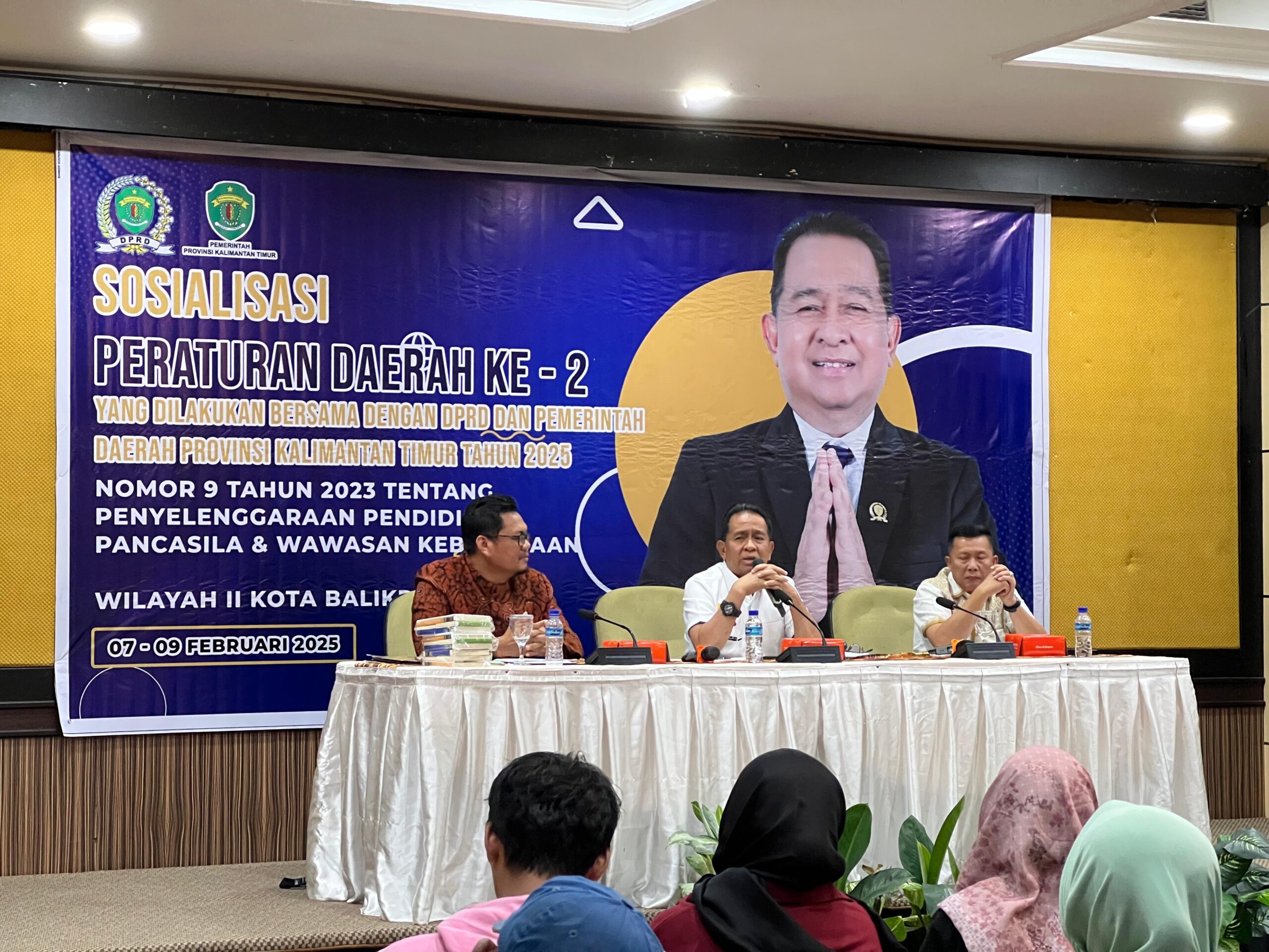 Anggota DPRD Kaltim Kamaruddin Dorong Penguatan Pendidikan Pancasila di Balikpapan