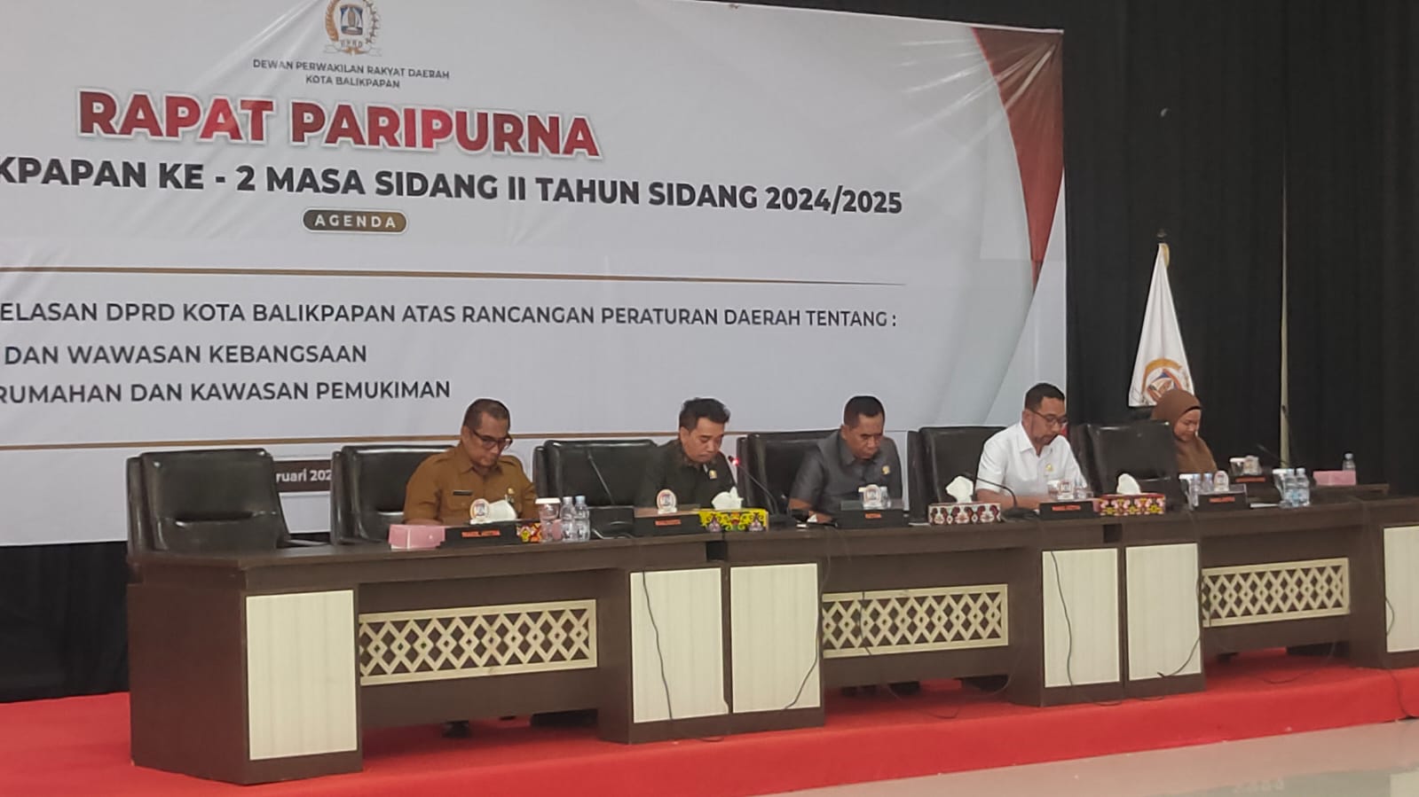 Paripurna ke-2, DPRD Balikpapan Bahas Raperda Pancasila dan Wasbang