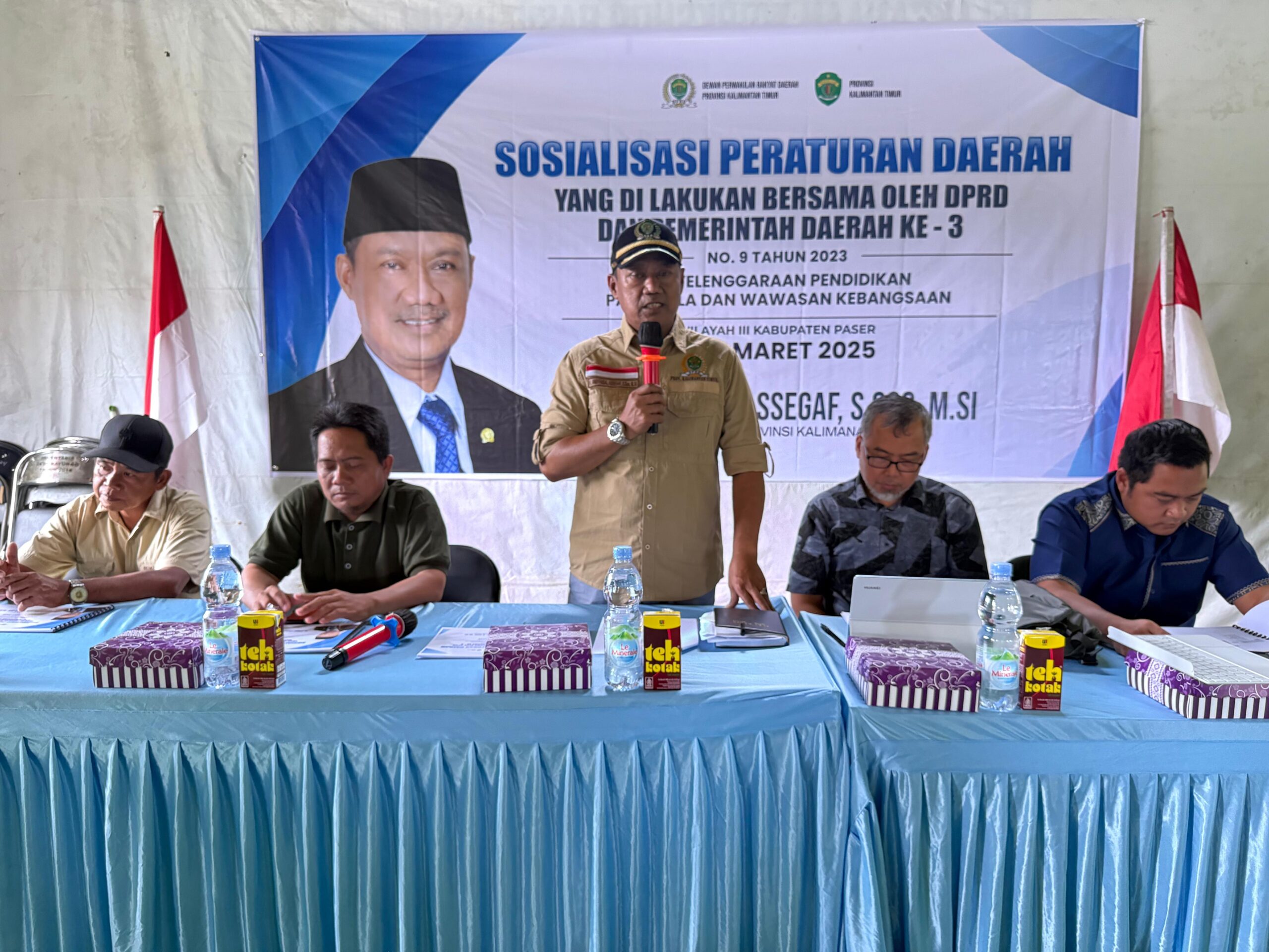 Sosialisasi Perda Pancasila, Andi Faisal Tekankan Pentingnya Nilai Kebangsaan