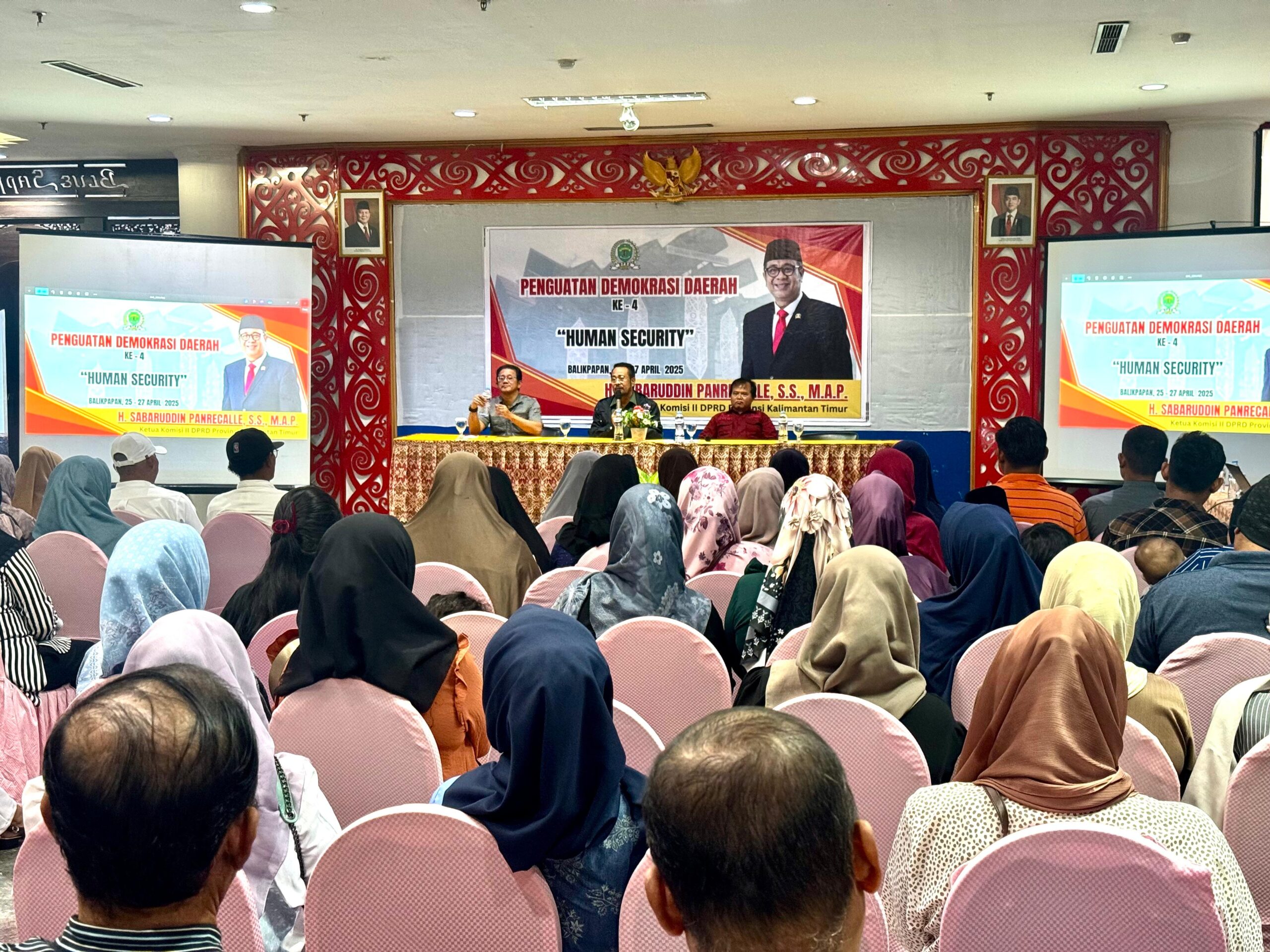 Anggota DPRD Kaltim Sabaruddin Panrecalle Gelar Sosialisasi Penguatan Demokrasi Daerah ke-4 di Balikpapan