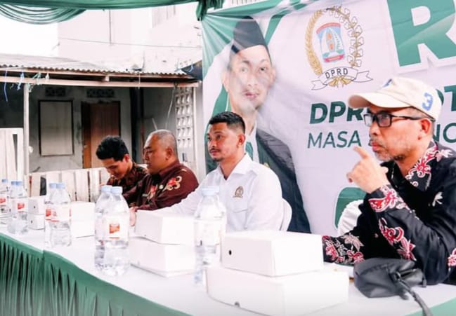 Warga Marga Sari Keluhkan Air Bersih, Ari Sanda Siap Kawal Aspirasi warga di legislatif