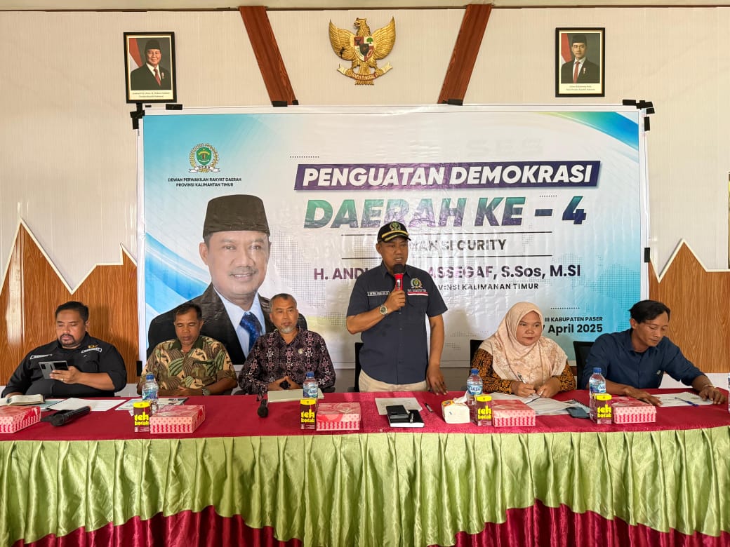 Andi Faisal Tekankan Penyebaran Nilai-Nilai Demokrasi Hingga Menyeluruh Ke Desa