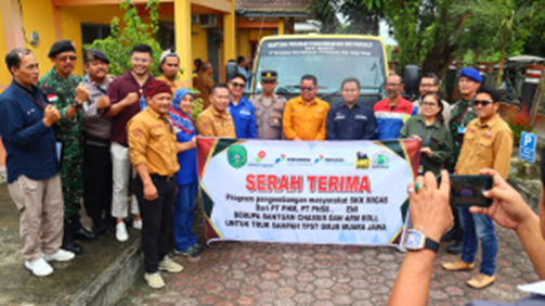 TPST Muara Jawa Perkuat Pengelolaan Sampah dengan Bantuan Armada dari SKK Migas dan Mitra