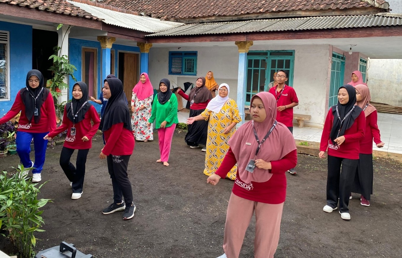Rempanga Gaungkan Hidup Sehat Lewat Senam Rutin dan Hadiah Menarik