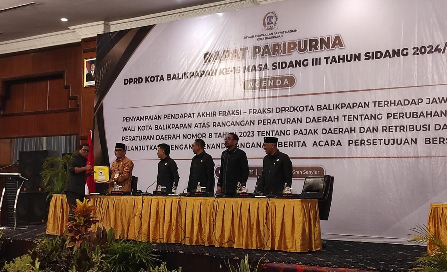 Fraksi Golkar DPRD Balikpapan Sebut Revisi Perda Pajak Dorong Tata Kelola yang Akuntabel