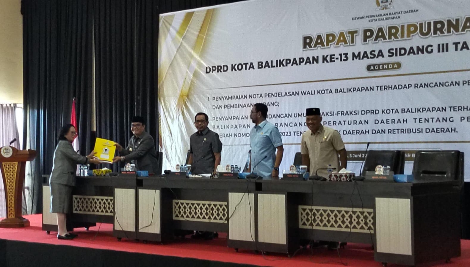 Fraksi Golkar DPRD Balikpapan Dukung atas Revisi Perda Pajak Daerah dan Retribusi