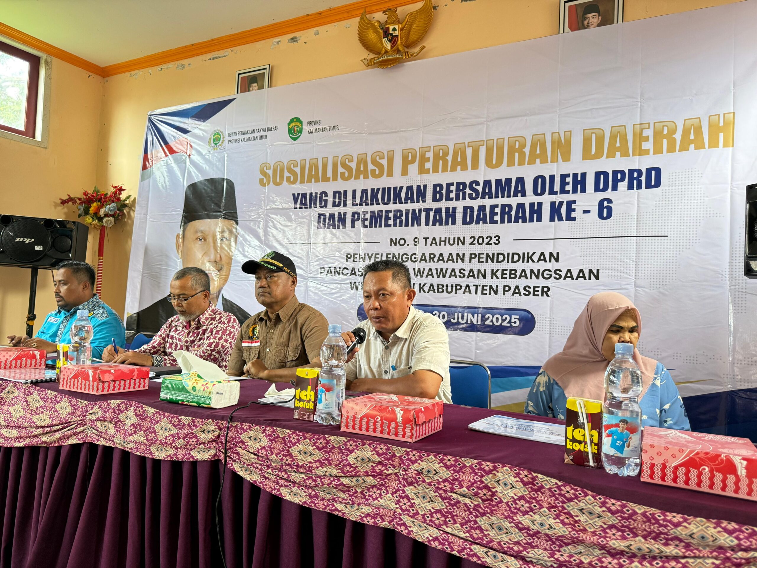 Andi Faisal tekankan warga pentingnya jaga nilai-nilai Pancasila dan ideologi kebangsaan