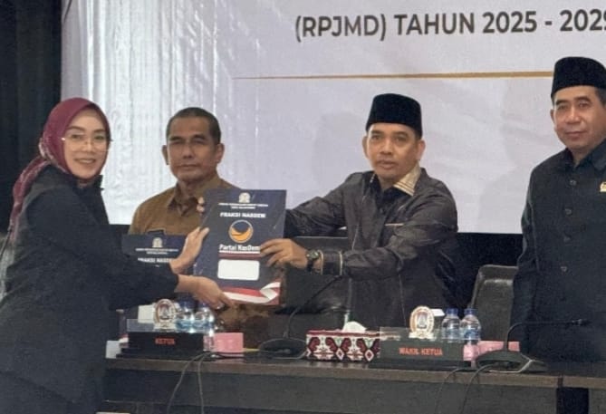 NasDem Setujui RPJMD 2025–2029, Fokus ke PAD dan Kesejahteraan Masyarakat