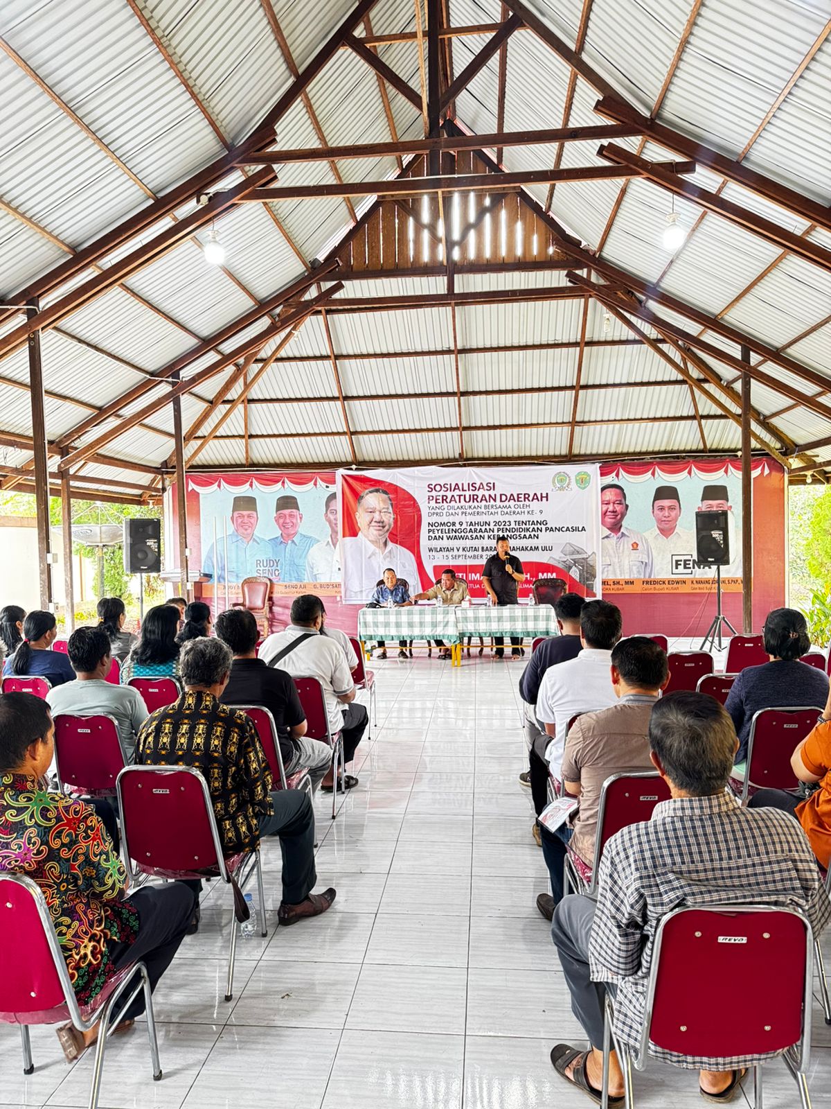 DPRD Kaltim Sosialisasikan Perda Pendidikan Pancasila di Kutai Barat