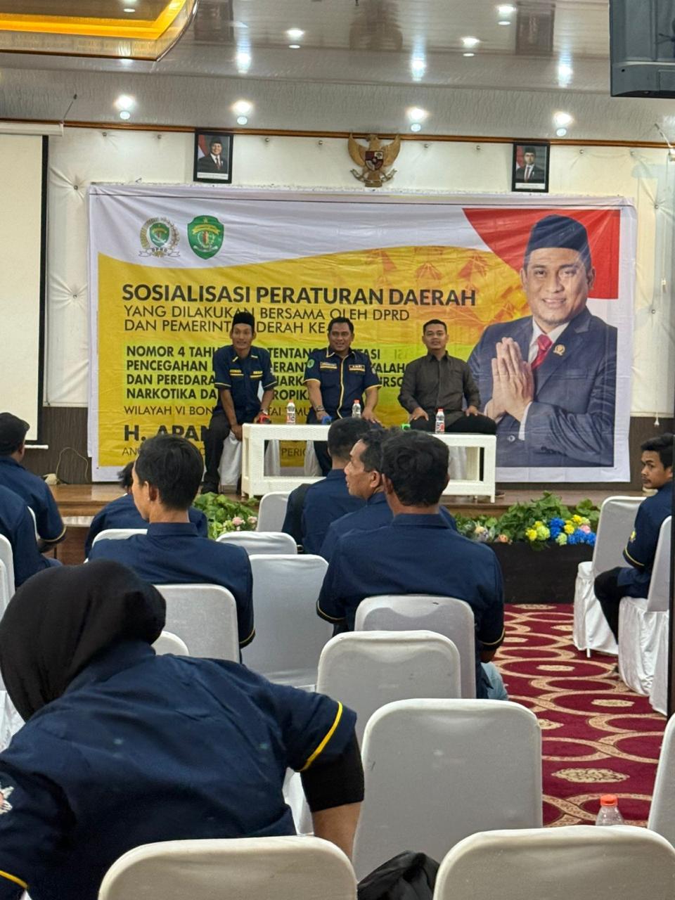 DPRD Kaltim Gelar Sosialisasi Perda Narkotika, Apansyah Tekankan Pentingnya Pencegahan Dini