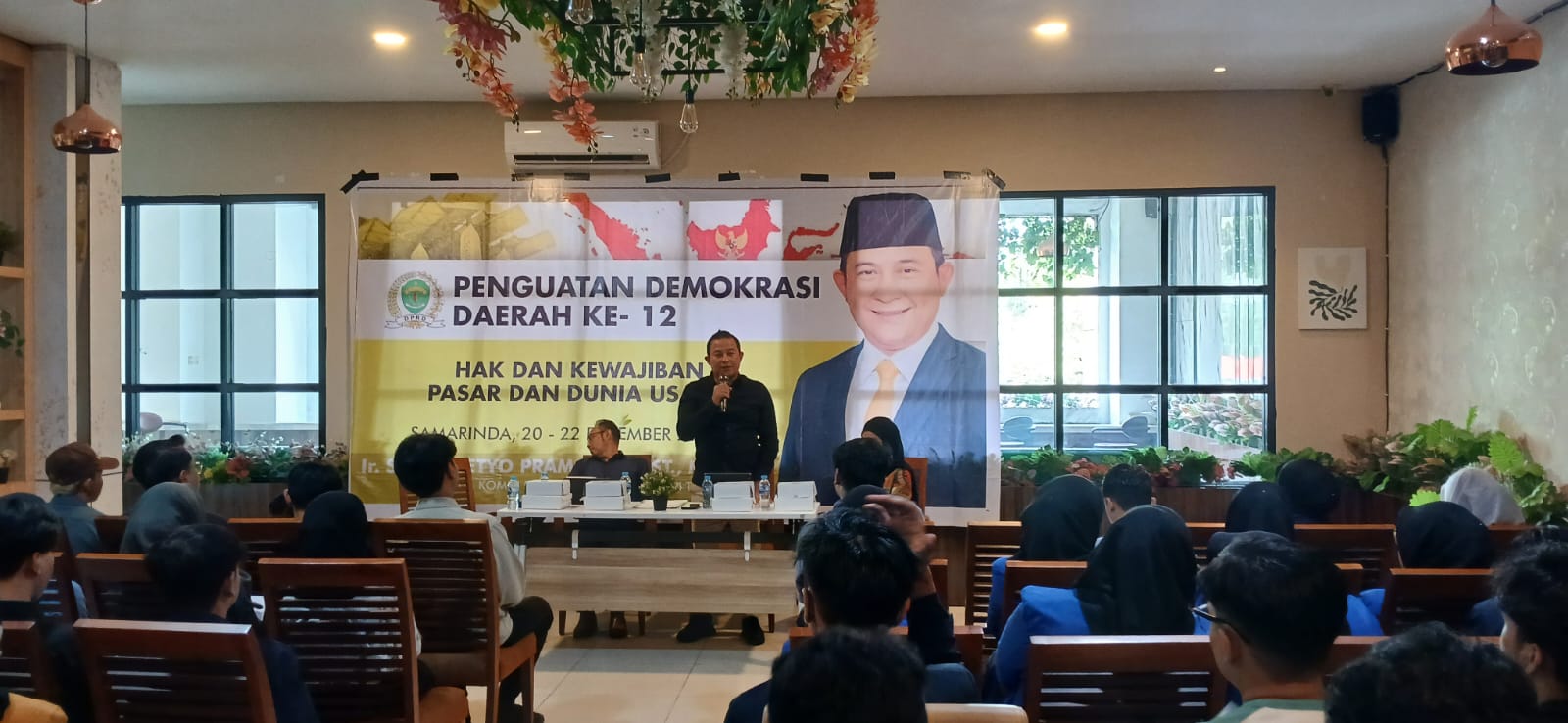 Sapto komitmen bangun daerah bersama generasi muda melalui dunia usaha