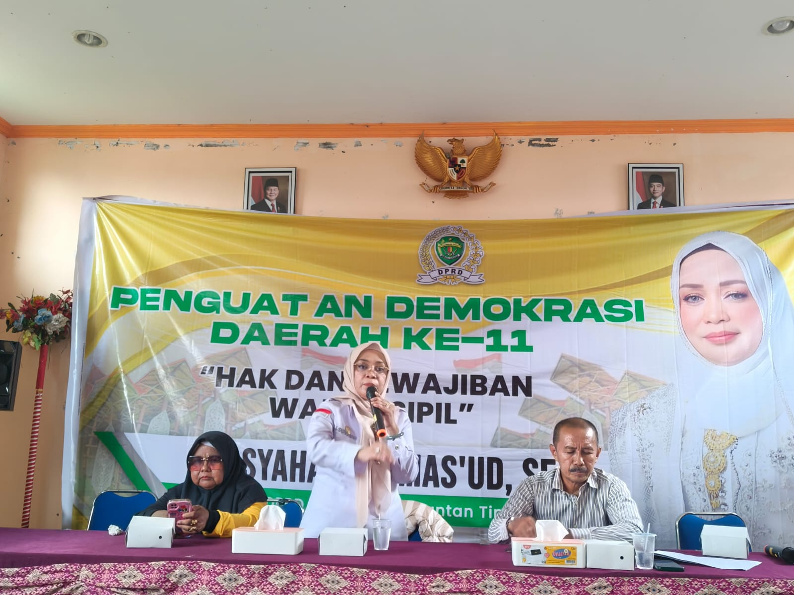 Penguatan Demokrasi Daerah ke-11, Syahariah Masud Ajak Warga Kawal Pemerintahan