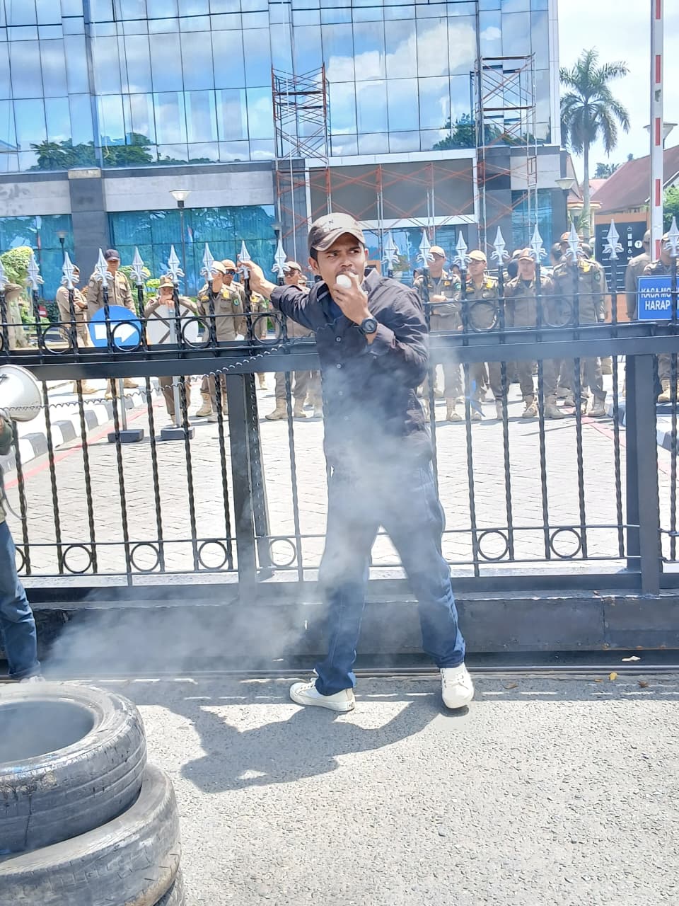 Rijal, Ketua Aliansi Mahasiswa Peduli Lingkungan Kalimantan Timur (AMPL-KT).