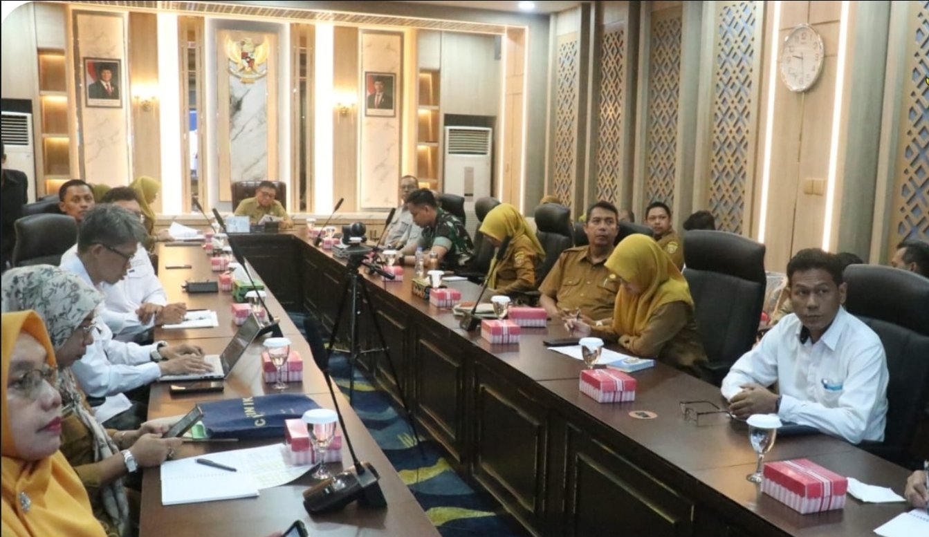 Rakor Inflasi Kemendagri, Wawali Samarinda Minta OPD Perkuat Koordinasi Harga Pangan